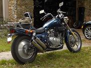 Super Magna 700 Right Side Rear View After VTX Headlight Mod