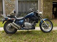 Super Magna 700 Right Side View After VTX Headlight Mod