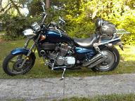 Super Magna 700 Left Side View After Forward Controls Mod