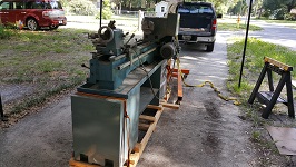 Nick's New To Him Enco Lathe Unloaded
