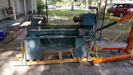 Nick's New To Him Enco Lathe Unloaded