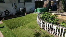 New Deck For New Backyard Hot Tub