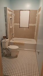 Laying Out The Floor Tile