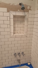Bathroom Tile Second Course