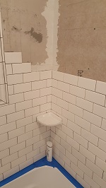 Bathroom Tile Second Course