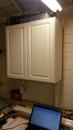 Garage Cabinets Installed Prematurely