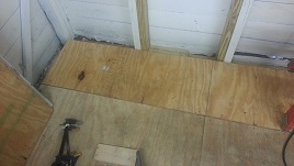 Garage Finally Finishing Floor