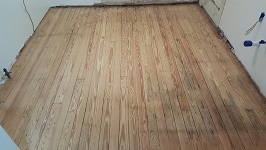 Kitchen Flooring Sanding And Edging Complete 100 Grit