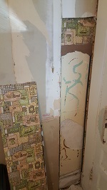 Panelling Adhesive Pulling Plaster Off With It