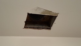 Kitchen Ceiling Register Remaining To Repair