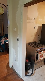 Dining Room First Coat