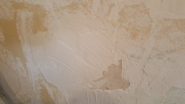 Hot Mix First Coat Screed Close Up Detail
