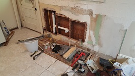 Kitchen Plumbing New Drain And Copper Supplies