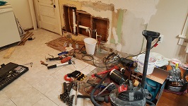 Kitchen Plumbing New Drain And Stack Tie In
