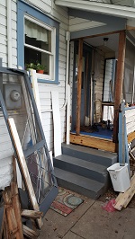 Side Porch Coming Along Nicely