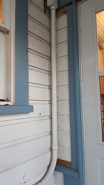 Side Porch Shiplap And Outside Screen Door Trim Installed