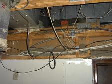 Kitchen Demolition - North Wall Right