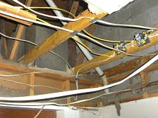Kitchen Demolition - East Wall Right Corner