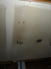 Kitchen Demolition - Original Ceiling - Recessed Lighting - Wiring