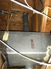 Kitchen Demolition - 7" Ventilation Stack