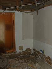 Kitchen Demolition - East Wall Right