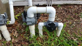 Pool Plumbing Suction Side Jandy Valve